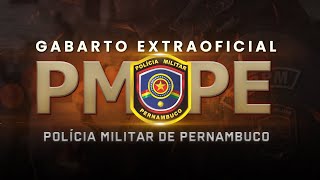 Concurso PM PE 2024 - Gabarito Extra Oficial - AlfaCon