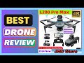 Best JHD L200 PRO MAX Drone GPS Brushless Motor 4K