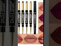 Best-seller: 6Pcs Lip Liner and Lipstick Set,DNM Double Head Matte Mat Lipstick 24H &amp; Lip Lin
