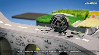 Goodyear showcases innovative Eagle GO concept tire on Citroën oli