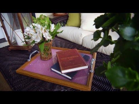Come fare una cornice vassoio | A casa con P. Allen Smith