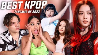 Waleska & Efra react to 'The 50 Most VIEWED KPOP FANCAMS of 2023 - so far!'