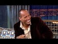 Dwayne &quot;The Rock&quot; Johnson&#39;s &quot;Pebble&quot; Popped Out While Wrestling | Late Night with Conan O’Brien