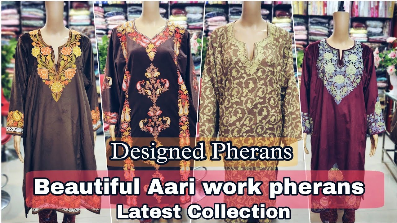 Beautiful premium Quality Aari Work Pherans | New Collection | Designed Wear | Kashmir 
