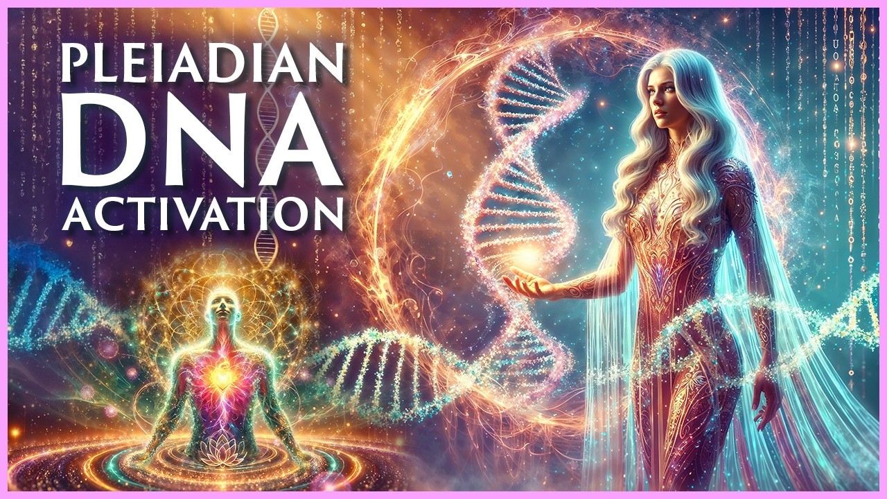 💖 Activate Your Pleiadian DNA | 528Hz Starseed Awakening Meditation for ...