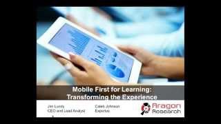 Mobile LMS Learning Webinar: Transforming the M-learning Experience screenshot 4