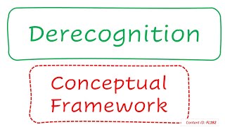 Derecognition | Conceptual Framework (FL182)
