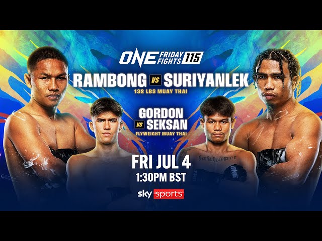 FULL COVERAGE! Friday Fights 115! | ONE Championship