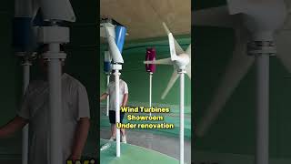 Our wind turbine showroom is currently under renovation.
