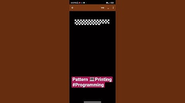 🔶 { Pattern Printing } 🔶 #programming #coding #c #python #java #javaprogramming #code