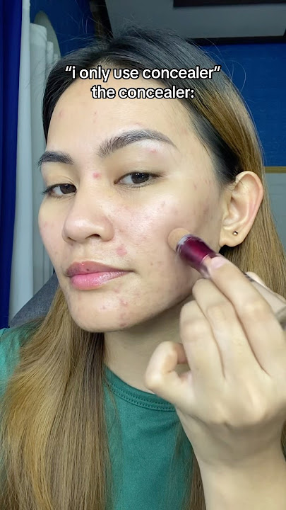 Trying different concealers to cover my acne ft. Maybelline Instant Eraser pt. 3 | Lovely Rose