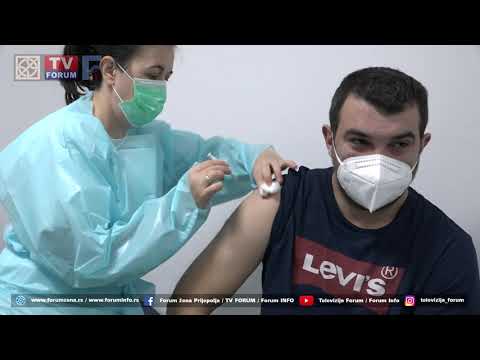 Vakcinacija zdravstvenih radnika protiv COVID-19 počela u Prijepolju