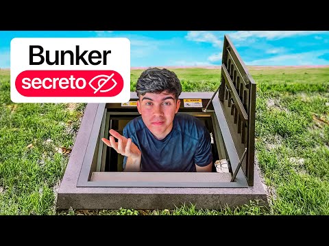 I Made an Underground Bunker for 24 Hours