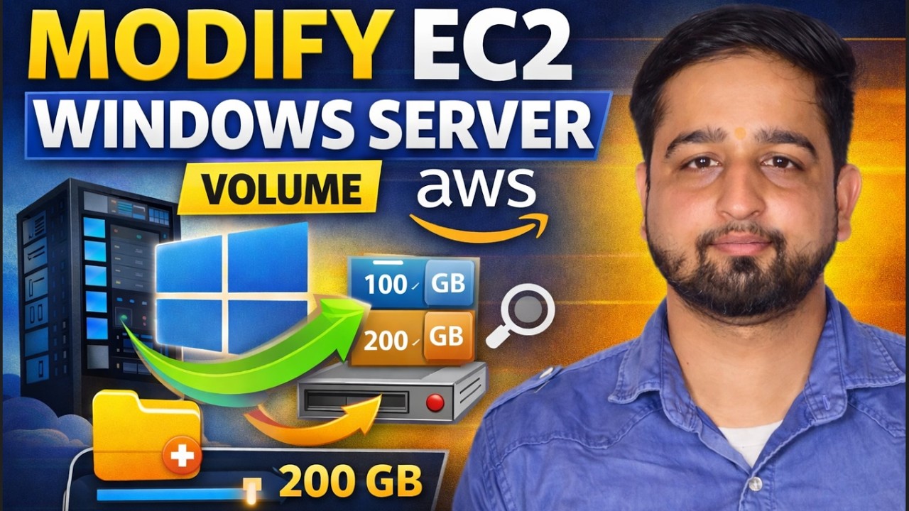 Expand AWS EC2 Windows Server Disk Space: Easy EBS Volume Resize Guide ...