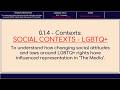 0.1.4 - Contexts: Social Contexts - LGBTQ+