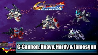 ENG Sub]SD Gundam G Generation Spirits - G-Cannon, Heavy, Hardy