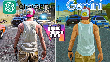 AI দিয়ে GTA 6 বানানোর চেষ্টা! ChatGPT vs Gemini (Unbelievable!)