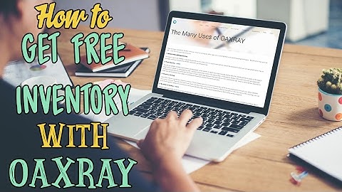 4 Ways to get free inventory for amazon fba sourcing using Oaxray for online arbitrage  for fba