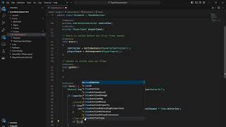 13 Add Script To Move Player