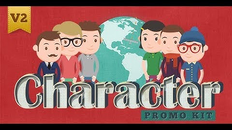 Character Promo Kit | After Effects Template | Project Files - VideoHive