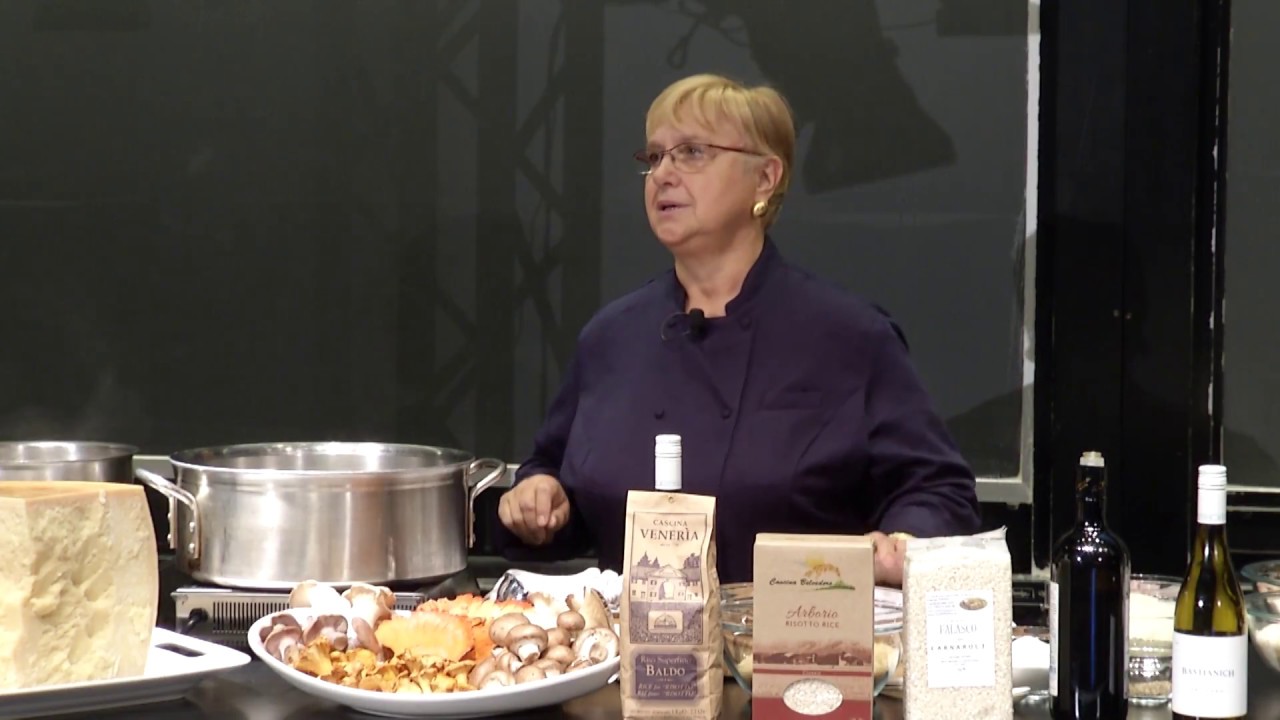 Lidia Bastianich: The Science of Risotto; Science & Cooking Public Lecture Series 2017