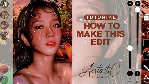 Tutorial 6: How to Make this Smudge/Painting Style Edit with Tears on ibisPaint X