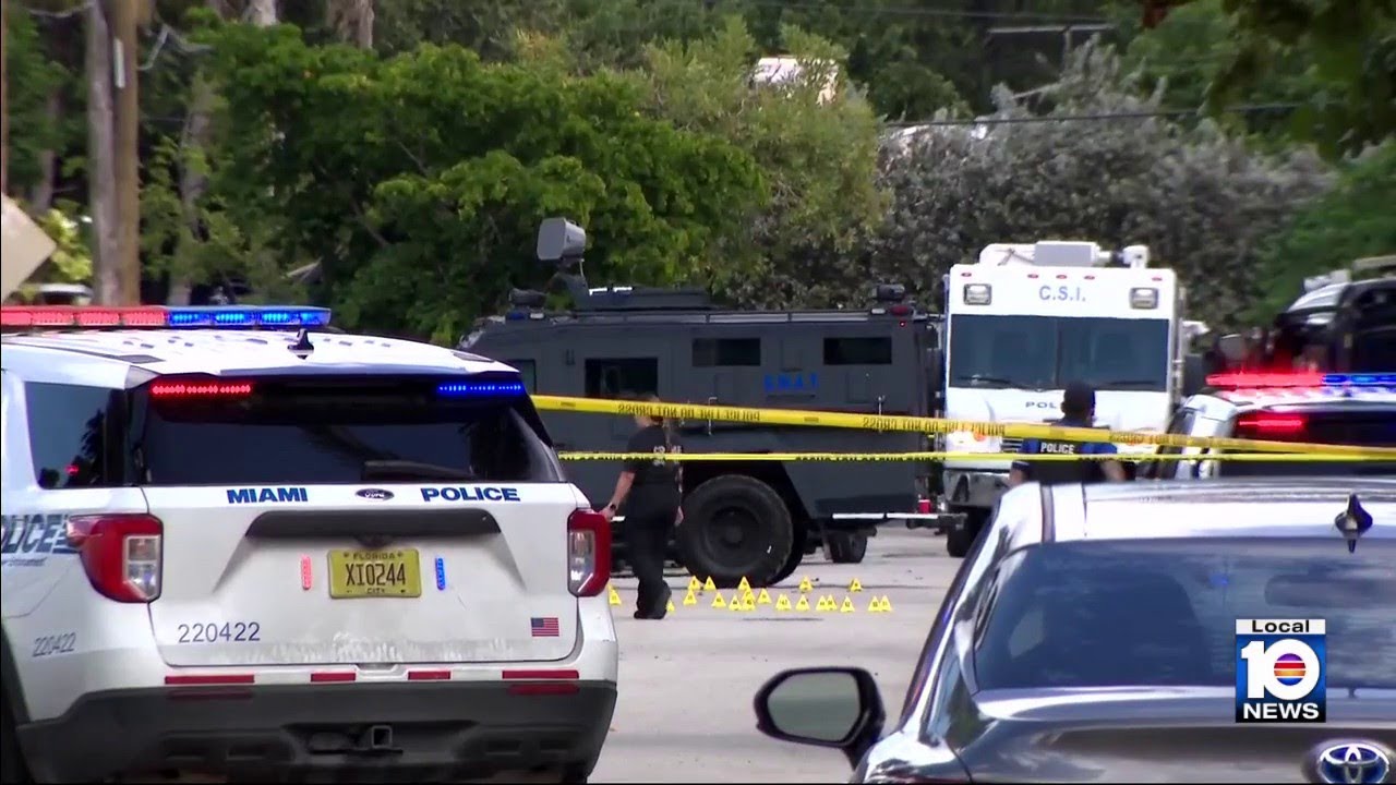 Miami PD: Suspect found dead inside home after 2 officers shot - YouTube