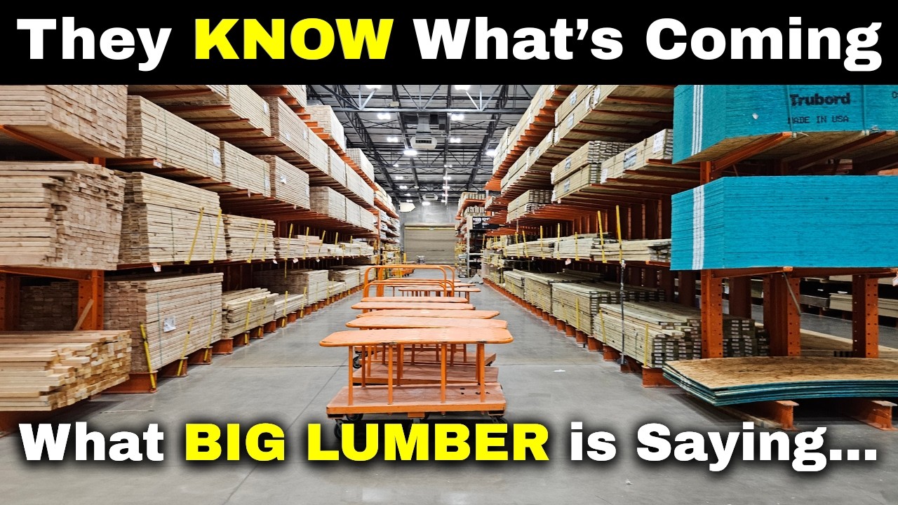 You Won't Believe what BIG LUMBER is Saying About Lumber Prices and the Housing Market