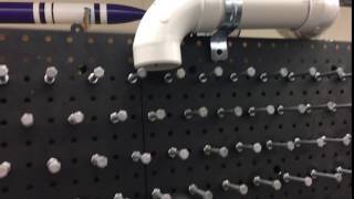 Ball Falling Through Galton Board