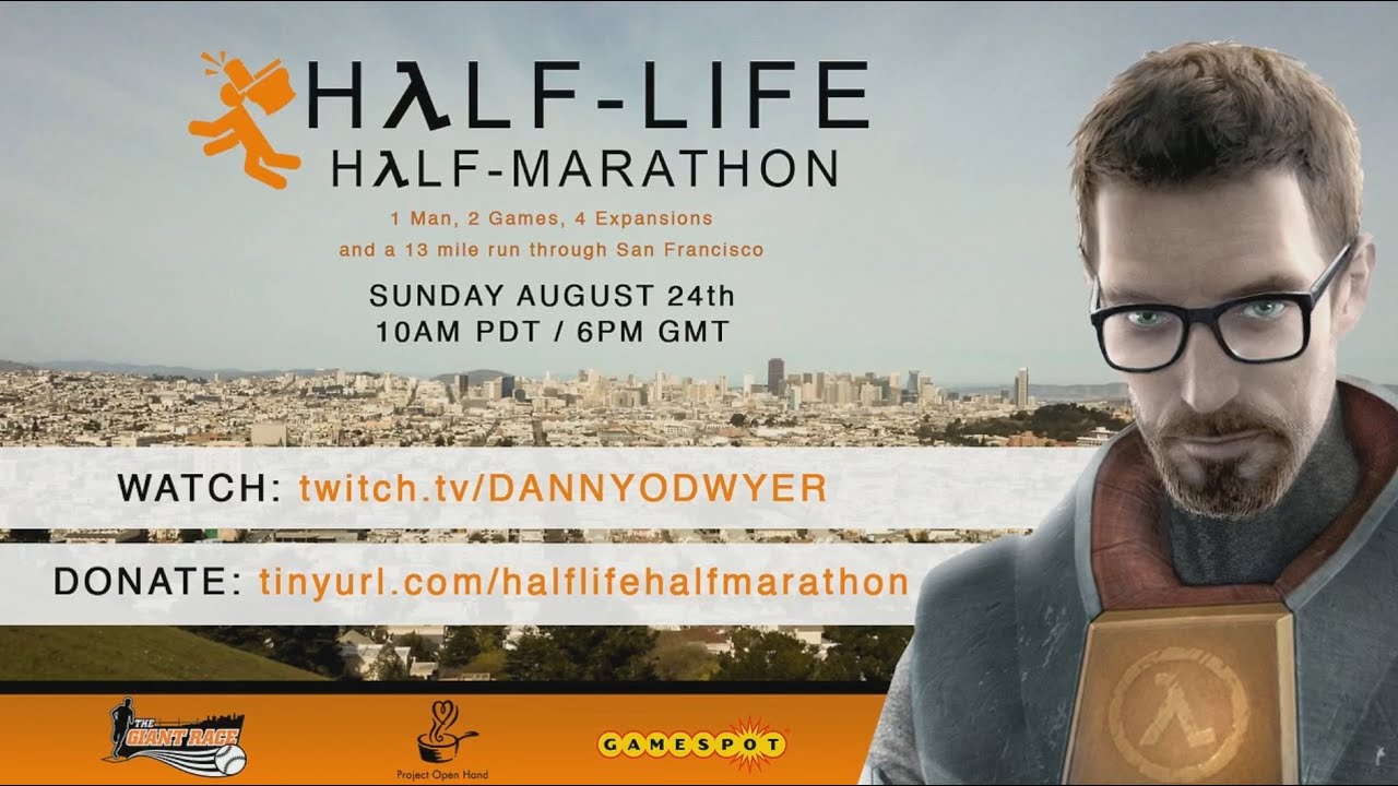 Half Life Half Marathon Day One Part 1 YouTube