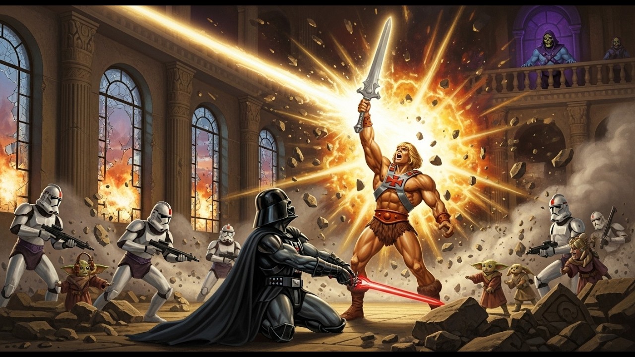 What If He-Man and Skeletor Arrived During Order 66 and Changed the Star Wars Galaxy?