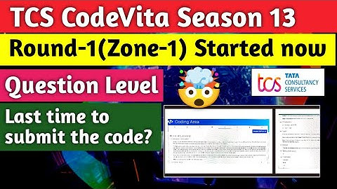 Codevita Round-1(Zone-1)Question level🤯|Last time to submit the code🤔|plagiarism🎯#tcscodevita #tcs