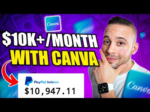 Make $350/Day Using Canva Doing Nothing! | Make Money Online