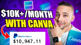 Make $350/Day Using Canva Doing Nothing! | Make Money Online