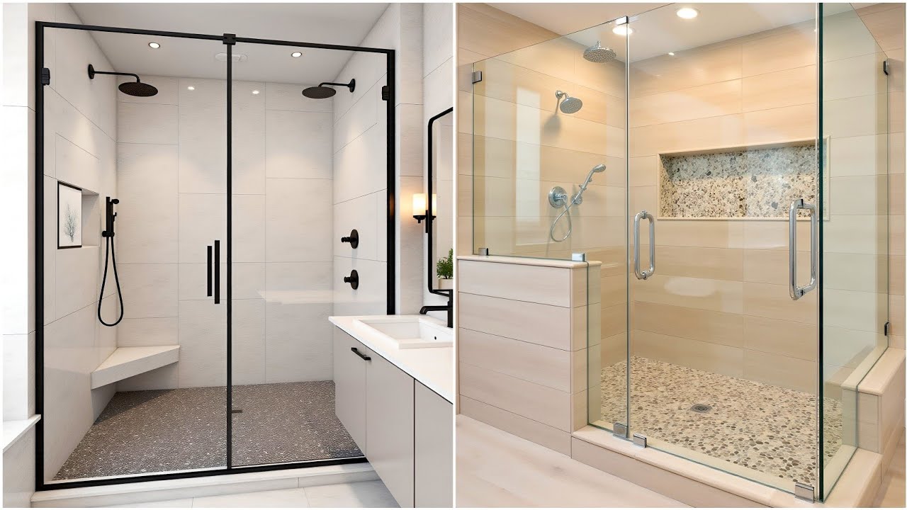 100 Diseños Modernos de Duchas 2025 | Walk-In Showers y Azulejos con Estilo para Baños Elegantes