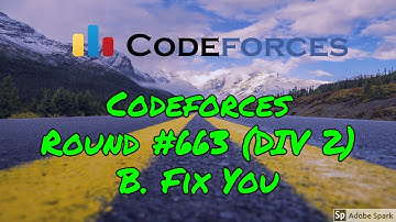 Codeforces Round #663 (Div. 2) : B. Fix You | Solution with Hindi Explanation