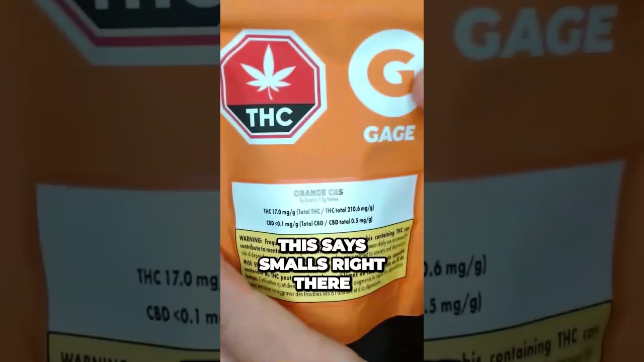 Unboxing and Reviewing Gages Vibrant Orange Cookies Cannabis! A Canadian First!