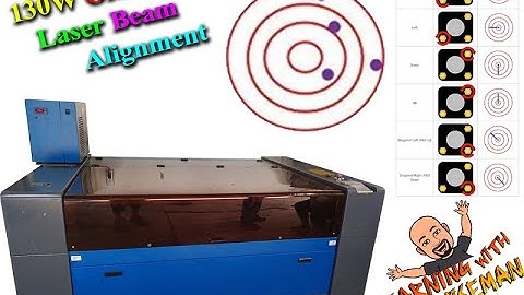 OMtTech laser beam alignment 130W machine