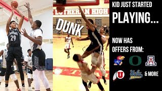 Celebrity 7' Kid JUST STARTED PLAYING BASKETBALL & Now Has OFFERS From EVERYWHERE!! Arizona, Oregon etc. Profile