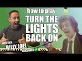 Cover  and tutorial turn the lights back on by billy joel  learn to play piano with shawns lesson