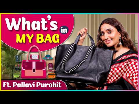What's In My Bag Ft. Pallavi Purohit | Prayer Book, Tea Bags, Gajra, Balm & More