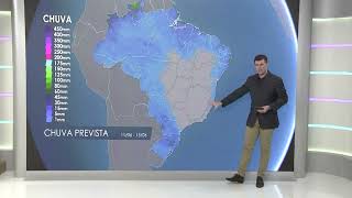 Previsão do tempo | Brasil 15 dias | Temperatura volta a subir a partir do fim de semana