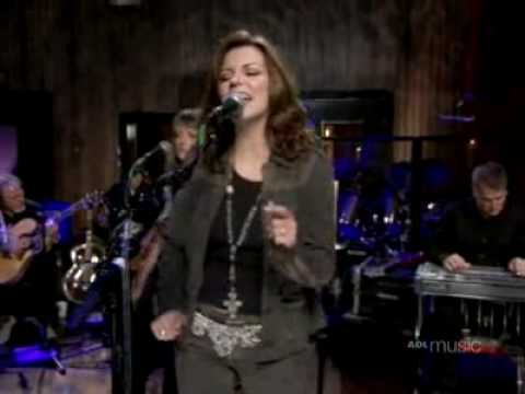 Martina Mcbride Aol Sessions Rose Garden Youtube