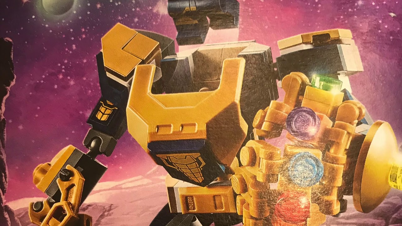 Avengers infinity war Thanos Lego set - YouTube
