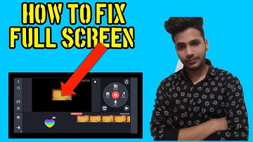 How to fit the video in full screen in Kinemaster app very easy || SK master