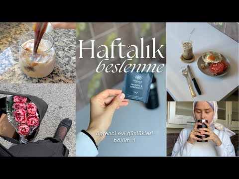 öğrenci evi günlükleri | haftalık beslenme vlog 🥕🍳 ve filistin gündemi 🍋