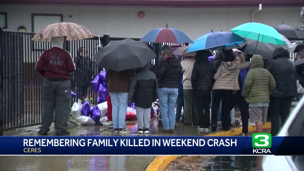 Turlock community remembers family members killed in weekend crash ...