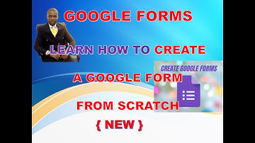 How to Create a Google Forms   -  ( Google Loan Form )
