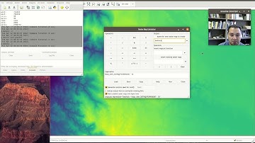 Using the map calculator in GRASS GIS 8