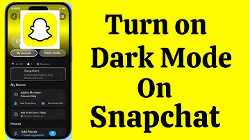 Turn on dark made on Snapchat | iTech world 